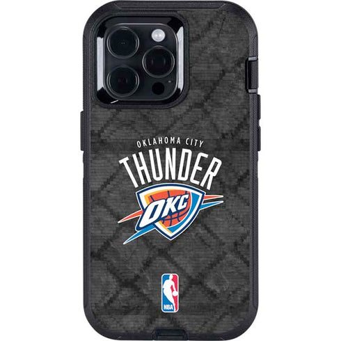 NBA Oklahoma City Thunder Dark Rust Otterbox Defender iPhone Skin