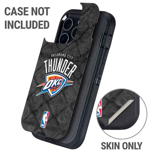 NBA Oklahoma City Thunder Dark Rust Otterbox Defender iPhone Skin