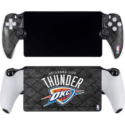 NBA Oklahoma City Thunder Dark Rust PlayStation Portal Remote Player Skin