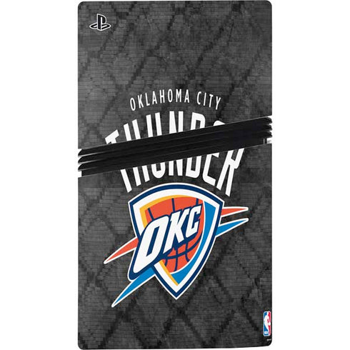 NBA Oklahoma City Thunder Dark Rust PS5 Pro Console Skin