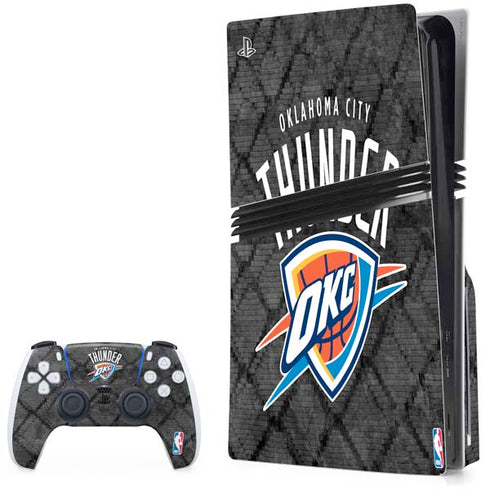 NBA Oklahoma City Thunder Dark Rust PlayStation PS5 Skins