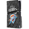NBA Oklahoma City Thunder Dark Rust PS5 Pro Disk Console Skin