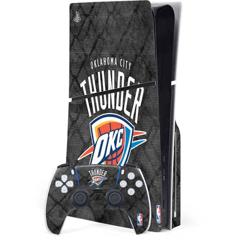 NBA Oklahoma City Thunder Dark Rust PlayStation PS5 Skins