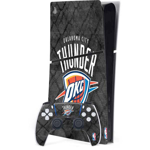 NBA Oklahoma City Thunder Dark Rust PlayStation PS5 Skins