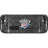 NBA Oklahoma City Thunder Dark Rust Steam Deck Handheld Gaming Computer Skin