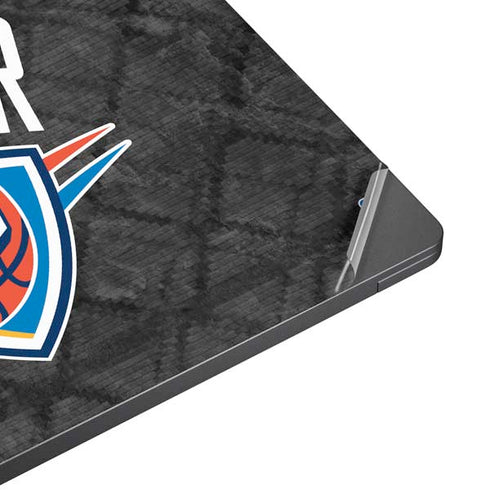 NBA Oklahoma City Thunder Dark Rust Surface Laptop 7 13.8in Skin