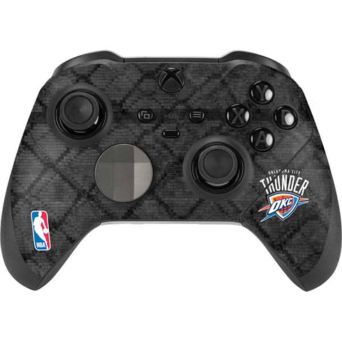 NBA Oklahoma City Thunder Dark Rust Xbox Elite Wireless Controller Series 2 Skin