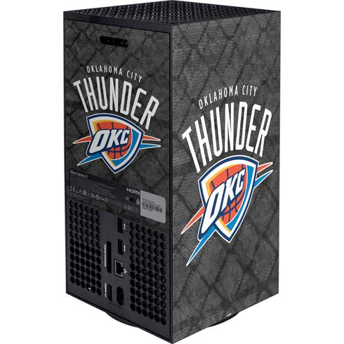 NBA Oklahoma City Thunder Dark Rust XBox Series X Digital Edition Bundle Skin
