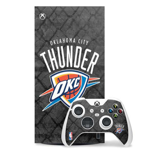 NBA Oklahoma City Thunder Dark Rust Xbox Series X Skins