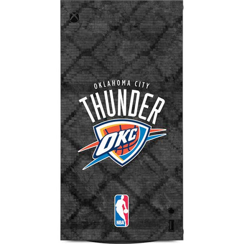 NBA Oklahoma City Thunder Dark Rust XBox Series X Digital Edition Console Skin
