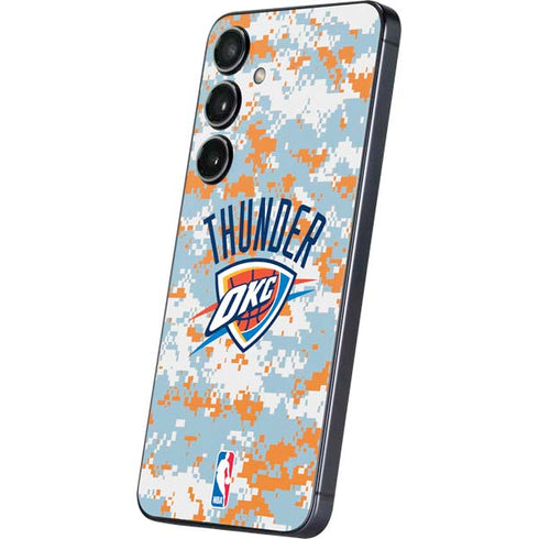 NBA Oklahoma City Thunder Digi Camo Galaxy A16 5G Skin