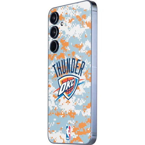 NBA Oklahoma City Thunder Digi Camo Galaxy A35 5G Skin