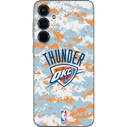 NBA Oklahoma City Thunder Digi Camo Galaxy A36 5G Skin