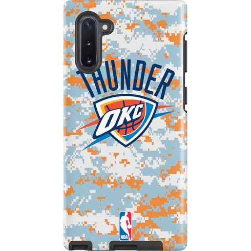 NBA Oklahoma City Thunder Digi Camo Galaxy Cases