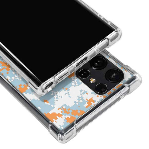 NBA Oklahoma City Thunder Digi Camo Galaxy S23 Ultra Clear Case