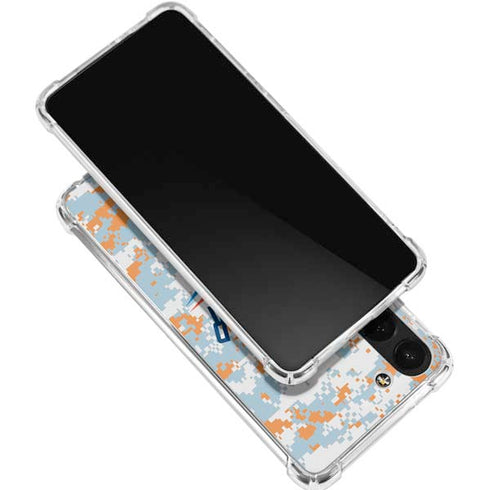 NBA Oklahoma City Thunder Digi Camo Galaxy S24 FE Clear Case