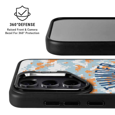 NBA Oklahoma City Thunder Digi Camo Galaxy S25 Kickstand Case