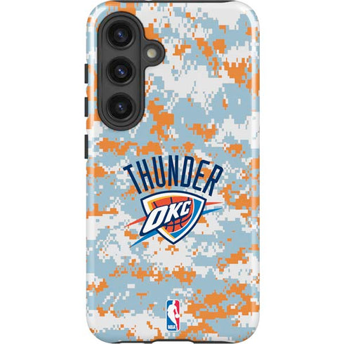 NBA Oklahoma City Thunder Digi Camo Galaxy S25 Plus Impact Case