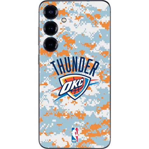 NBA Oklahoma City Thunder Digi Camo Galaxy S24 Plus Skin