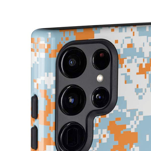 NBA Oklahoma City Thunder Digi Camo Galaxy S25 Ultra Impact Case