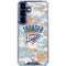 NBA Oklahoma City Thunder Digi Camo Galaxy S25 Clear Case