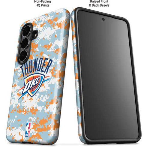 NBA Oklahoma City Thunder Digi Camo Galaxy S26 Plus Impact Case