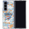 NBA Oklahoma City Thunder Digi Camo Galaxy Z Fold5 5G Clear Case
