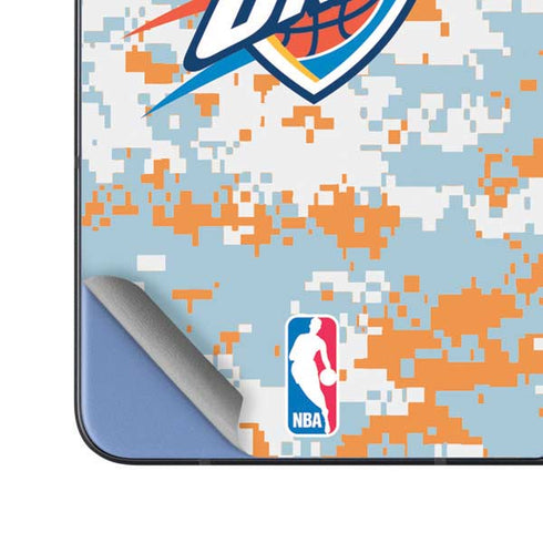 NBA Oklahoma City Thunder Digi Camo Galaxy Z Fold5 5G Skin