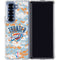 NBA Oklahoma City Thunder Digi Camo Galaxy Z Fold6 Clear Case