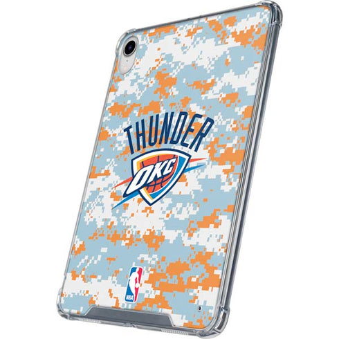 NBA Oklahoma City Thunder Digi Camo iPad 11th Gen (2025) Clear Case
