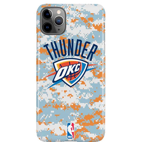 NBA Oklahoma City Thunder Digi Camo iPhone Cases