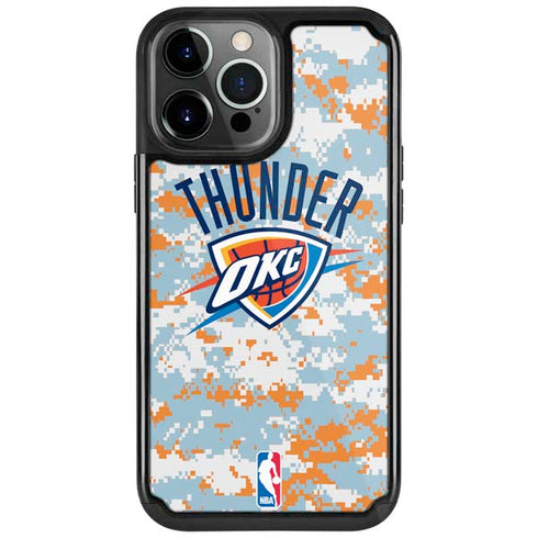 NBA Oklahoma City Thunder Digi Camo iPhone Cases