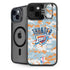 NBA Oklahoma City Thunder Digi Camo iPhone 14 Kickstand Case