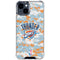 NBA Oklahoma City Thunder Digi Camo iPhone 15 Clear Case