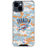 NBA Oklahoma City Thunder Digi Camo iPhone 15 Clear Case