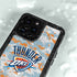 NBA Oklahoma City Thunder Digi Camo iPhone 15 Pro Waterproof Case