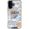 NBA Oklahoma City Thunder Digi Camo iPhone 16 Clear Case