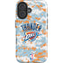 NBA Oklahoma City Thunder Digi Camo iPhone 16 Magsafe Impact Case