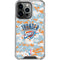 NBA Oklahoma City Thunder Digi Camo iPhone 16 Pro Max Clear Case