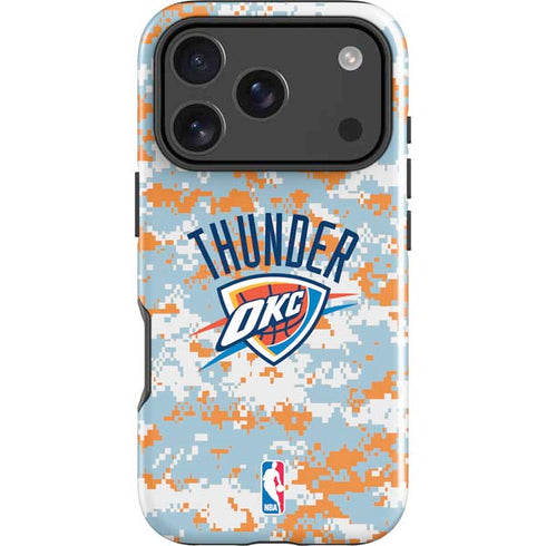NBA Oklahoma City Thunder Digi Camo iPhone 18 Pro Max Impact Case