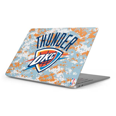 NBA Oklahoma City Thunder Digi Camo Apple MacBook Pro 16-inch Skin
