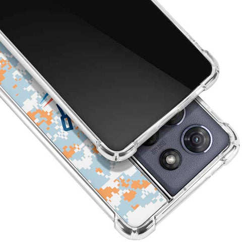 NBA Oklahoma City Thunder Digi Camo Moto G Stylus 5G (2025) Clear Case