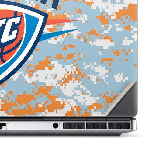 NBA Oklahoma City Thunder Digi Camo Dell Precision Skin