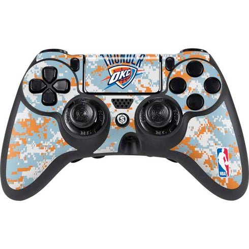 NBA Oklahoma City Thunder Digi Camo PlayStation PS4 Skins