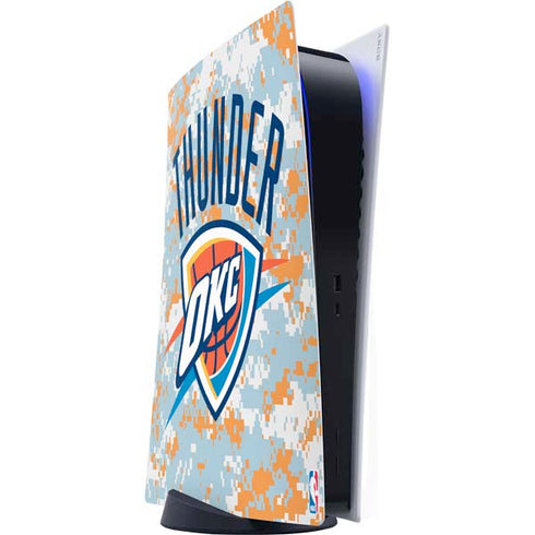 NBA Oklahoma City Thunder Digi Camo PlayStation PS5 Skins
