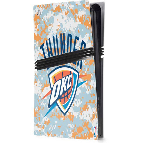 NBA Oklahoma City Thunder Digi Camo PlayStation PS5 Skins