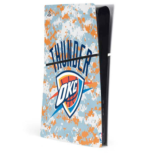 NBA Oklahoma City Thunder Digi Camo PlayStation PS5 Skins