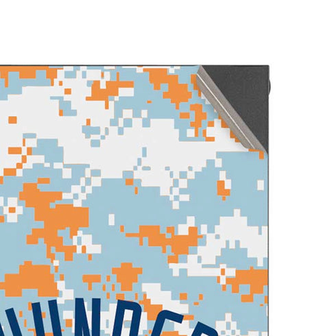 NBA Oklahoma City Thunder Digi Camo XBox Series X Digital Edition Console Skin