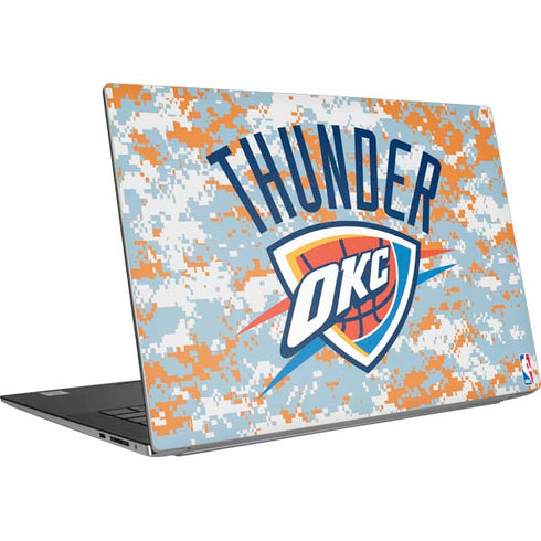NBA Oklahoma City Thunder Digi Camo Dell XPS Skin