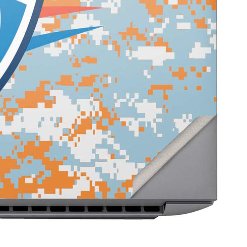 NBA Oklahoma City Thunder Digi Camo HP ZBook Fury 16 G10 Skin